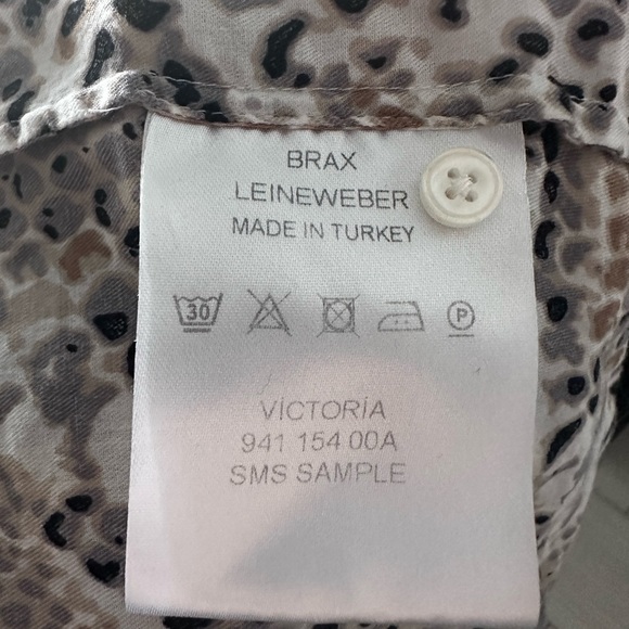 Brax Feel Good snakeskin button up long sleeve shirt - Picture 12 of 12